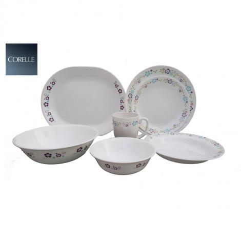 Corelle 32 Pcs Dinner Set Florets