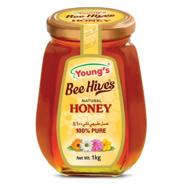 Youngs Natural Pure Honey 500 ml