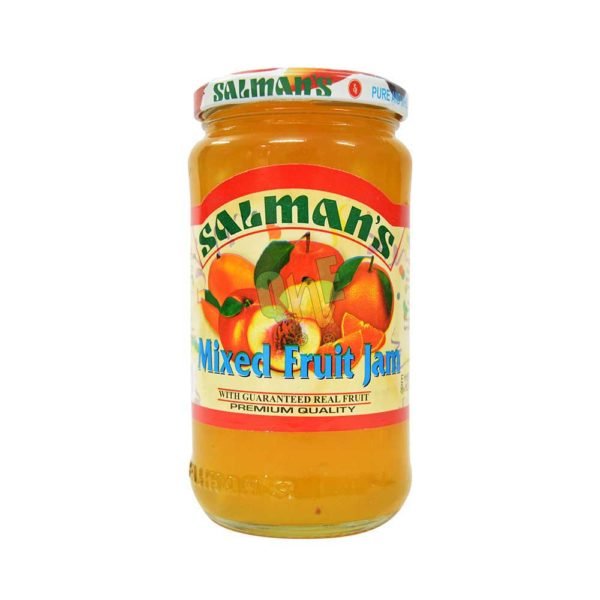 Salman's Mixed Fruit Jam Bottle 450 gm