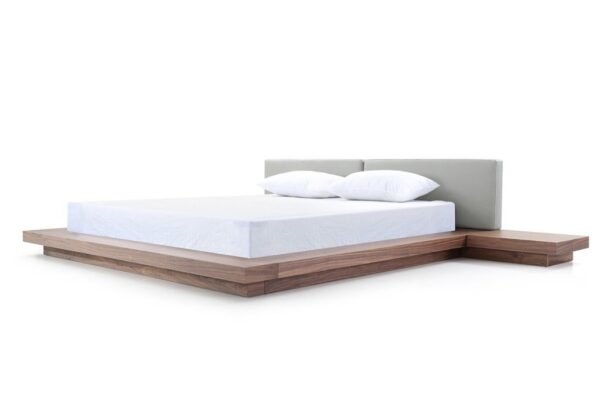 Brisk Double Bed - Walnut - Image 2