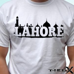 Lahore - white t shirt top flag Pakistan country design