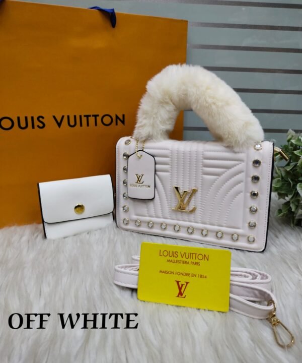 Louis Vuitton brand hand bags | unique quality| 2 piece set with long straps - Image 4