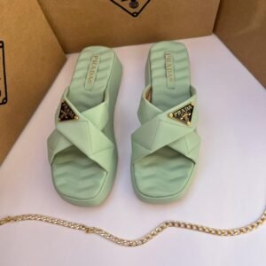 PRADA WEDGES Slippers for Women, Casual wear