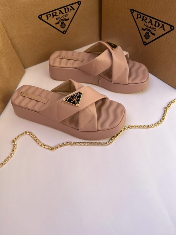 PRADA VEDGES Slippers for Women, Casual wear