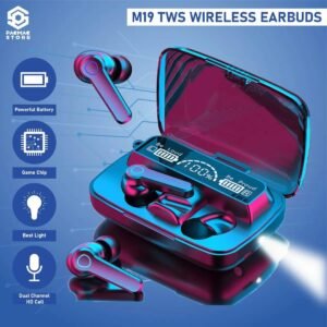 M19 Earbuds TWS Earphone Touch Control Wireless Bluetooth 