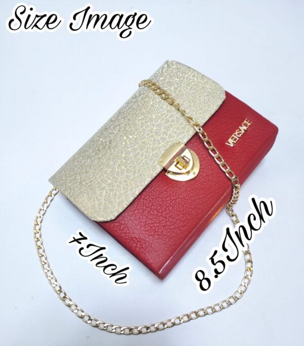 Ladies bag , purse for girls , crossbody , chain hand bag - Image 2