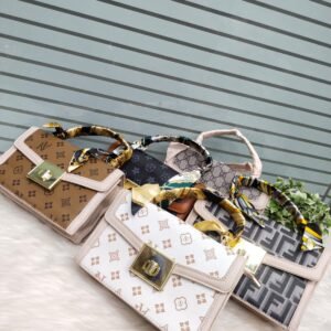 Hand bags in multi color