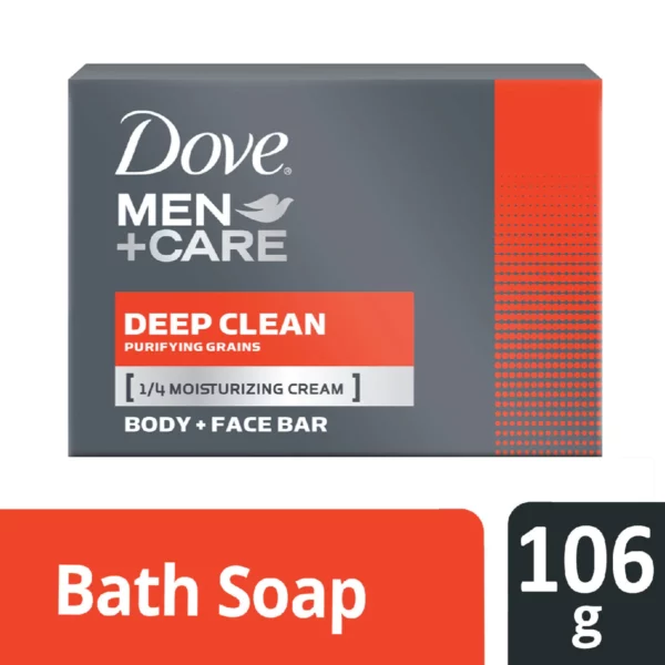 Dove Soap Men+ Care Deep Clean, 106g - Image 2