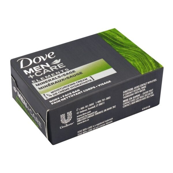 Dove Soap Men+ Care Elements Minerals + Sage, 106g
