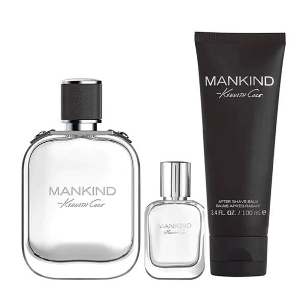 Kenneth Cole Mankind Set For Men, Eau De Toilette 100ml + Eau De Toilette 15ml + After Shaving Balm