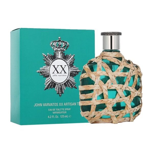 John Vervatos XX Artisan Teal Eau De Toilette For Men, 125ml