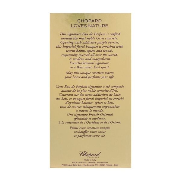 Chopard Imperiale Iris Malika Eau De Parfum, For Women, 100ml - Image 2