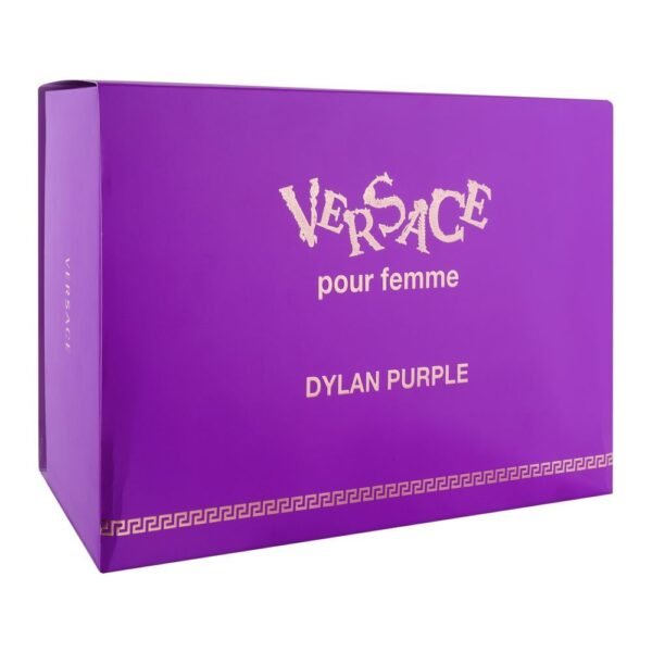 Versace Dylan Purple Pour Femme Set For, Women Eau De 100ml Body Lotion And Shower Gel - Image 2