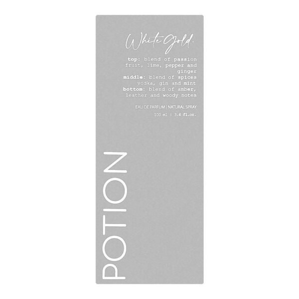 Potion White Gold Eau De Parfum, For Women, 100ml - Image 3