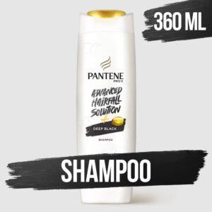 Pantene Advanced Hair Fall Solution + Deep Black Shampoo, 360ml