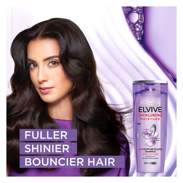 L'Oreal Paris L'Oreal Paris Elvive Hyaluron Moisture 72H Moisture Filling Shampoo, 175ml - Image 5