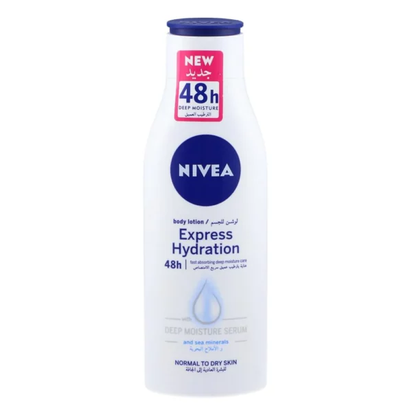 Nivea 48H Express Hydration Body Lotion, Normal To Dry Skin, 250ml