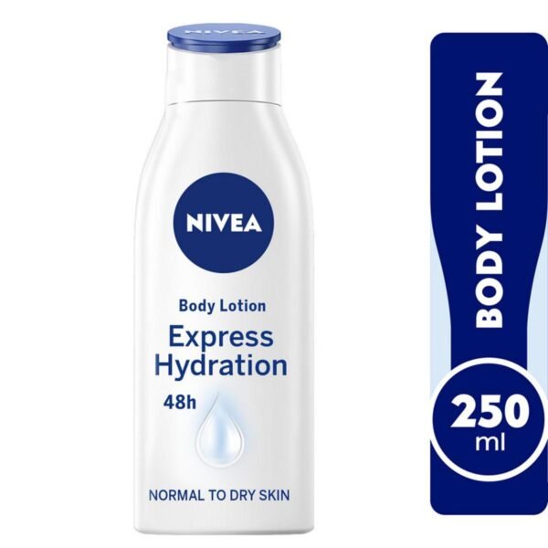 Nivea 48H Express Hydration Body Lotion, Normal To Dry Skin, 250ml - Image 3
