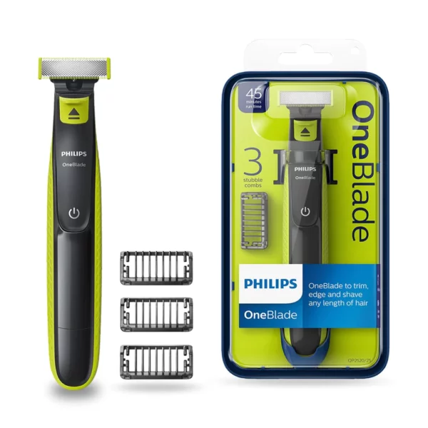 Philips OneBlade, 3 Stubble Combs Trimmer, QP2520/20 - Image 2