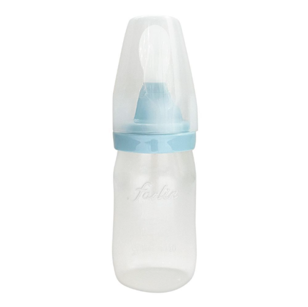 Farlin Wide Neck Easy Feeding Bottle, Blue, 180ml