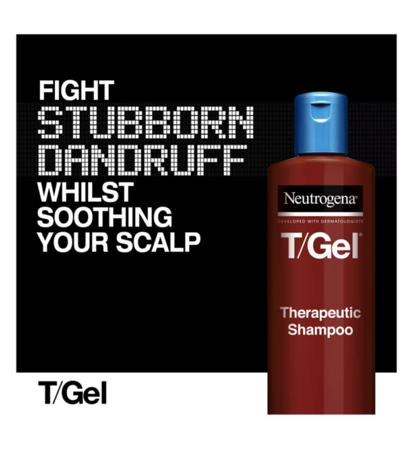 Neutrogena T/Gel Therapeutic Shampoo, Treats Your Scalp, 250ml - Image 2