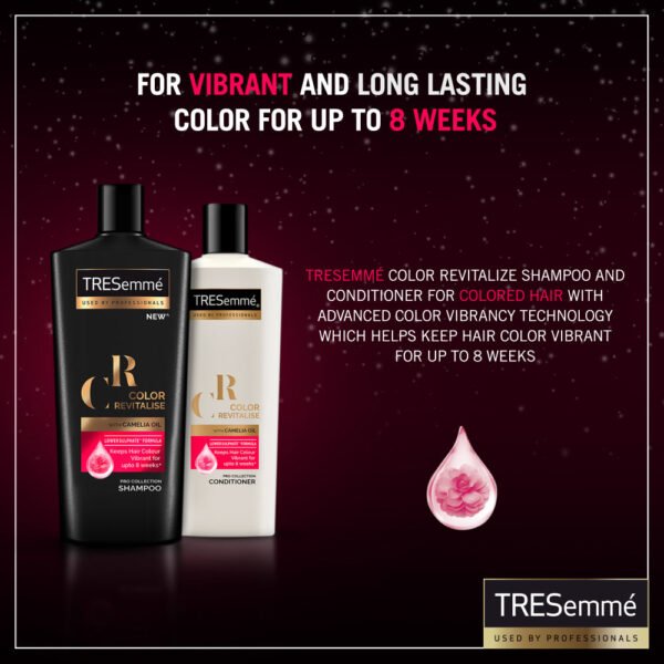 Tresemme Color Revitalise With Camelia Oil Conditioner, 360ml - Image 4