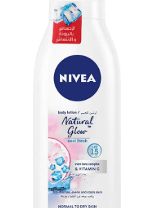 Nivea Natural Glow Cool Fresh Normal To Dry Skin Body Lotion, Normal To Dry Skin 400ml