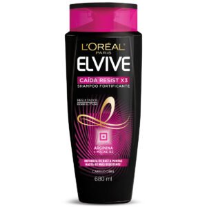 L'Oreal Paris Elvive Caida Resist X3 Weak Hair Fortifier Shampoo, 680ml