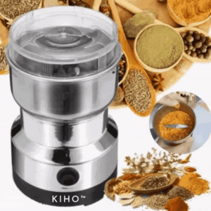 Mini Electric Grinder - Grinder Machine For Kitchen - Coffee Grinder - Spice Grinder Pepper & Dry and Garam Masala Grinder Machine - Stainless Steel Masala Spice Grinder Machine 🌶️