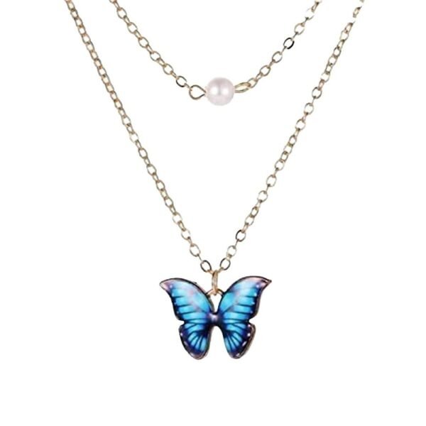 Butterfly Design Necklace For Girls