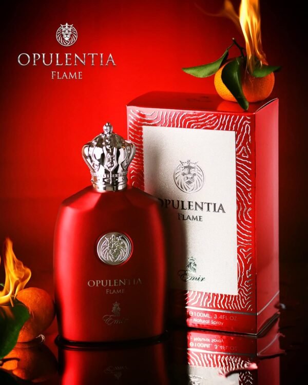Opulentia Flame Emir Unisex Eau de Parfum - Bold & Exhilarating Fragrance | Paris Corner Perfumes - Image 2