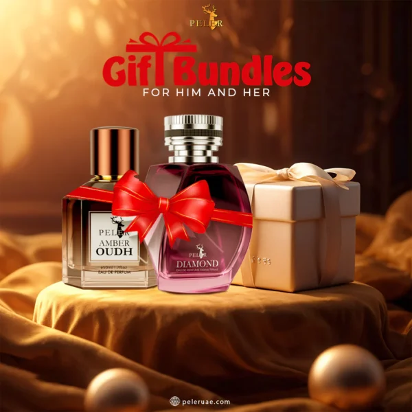 Amber Oudh and Dimond Perfume (Gift Bundle for Him and Her)
