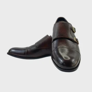 WalkinStyles-Dress shoes in dark brown color