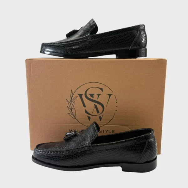 WalkinStyles- Men's Leather Dress Shoes - Image 4