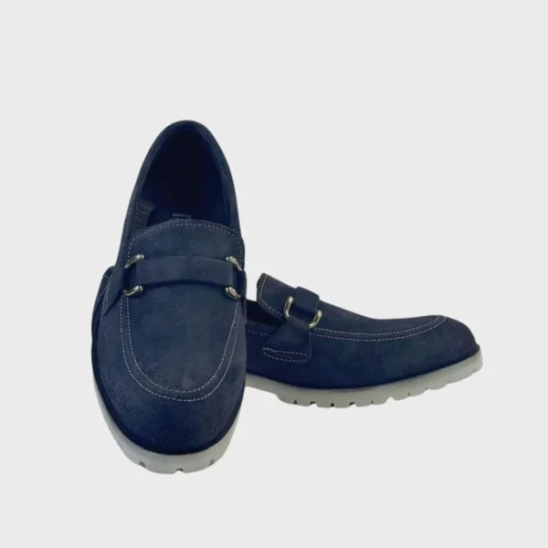 Walk-In Styles--Midnight Suede Signature Loafers - Image 2