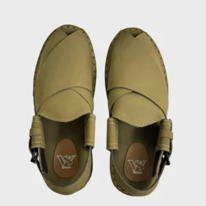 WalkStyles Premium Peshawari Chappal – Olive Brown