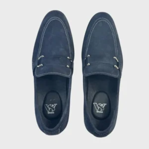 Walk-In Styles—Midnight Suede Signature Loafers