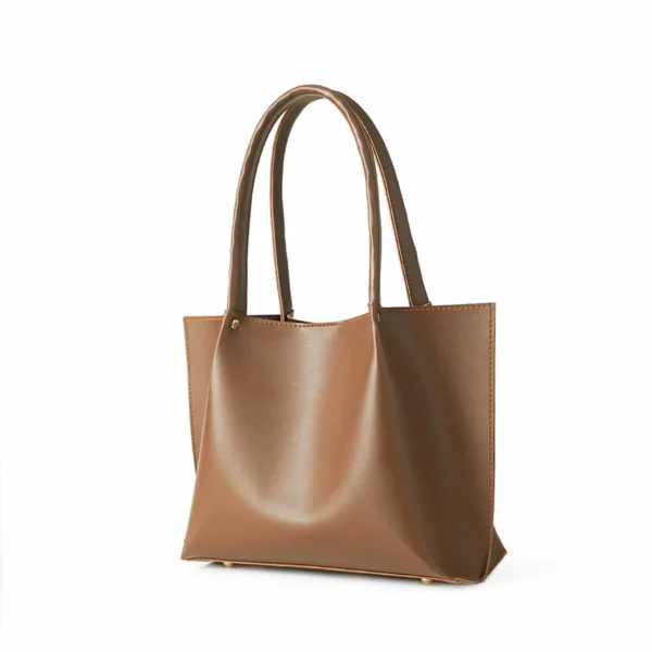 Daily Tote Bag Brown - Image 4