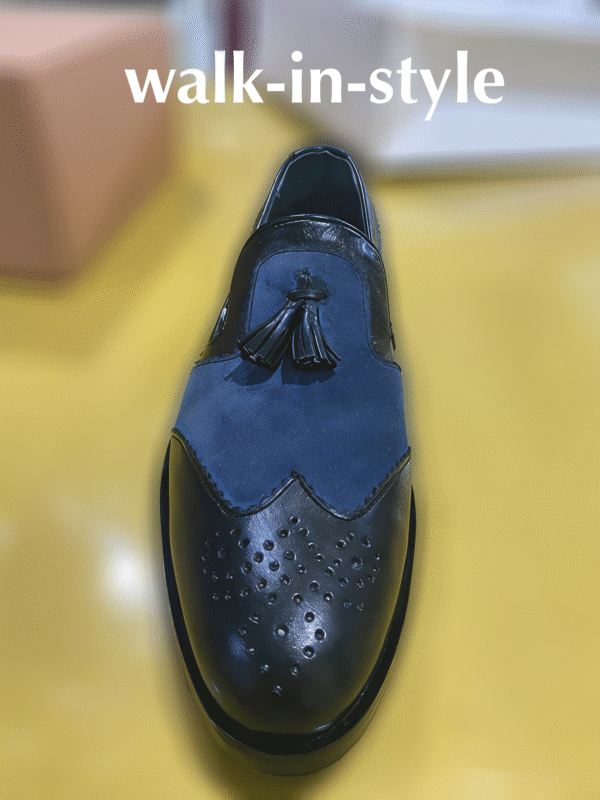 WalkinStyles Brogue Tassel Slip-On Shoes for Men