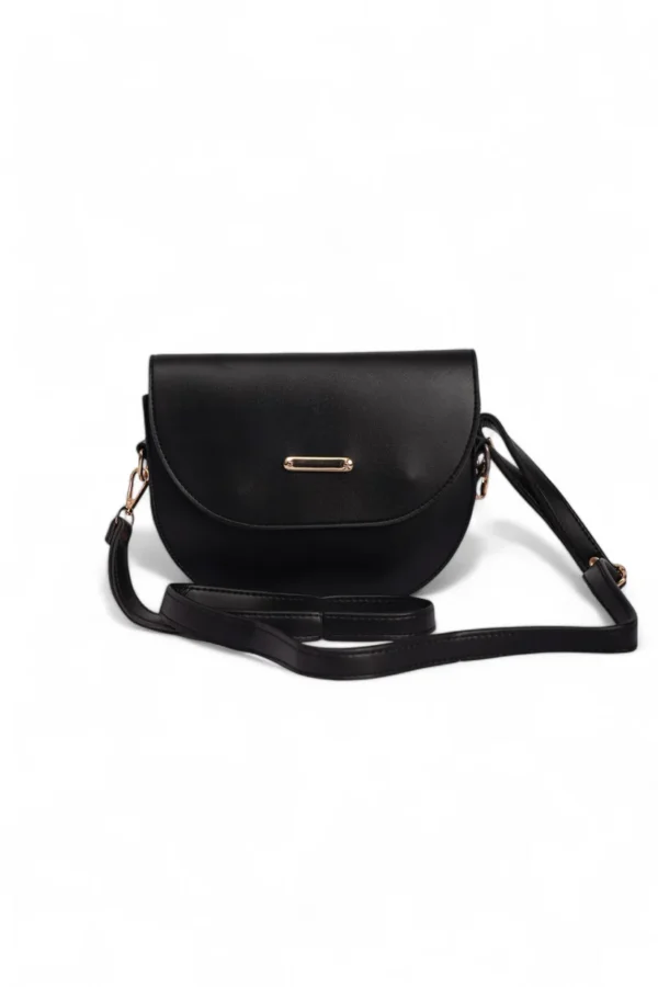 Chic Dark Brown Dual Strap Bag - Image 7