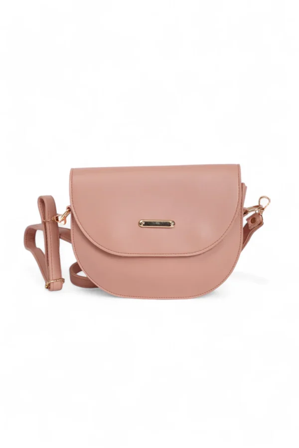 Chic Dark Brown Dual Strap Bag - Image 8