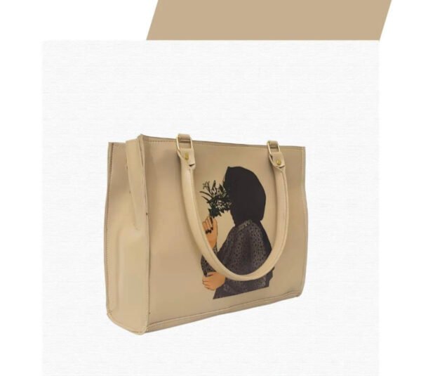 Modern Canvas Tote for Women & Girls – Chic Everyday Shoulder Bag | Stylish, On-the-Go Handbag for Daily Essentials - Image 8