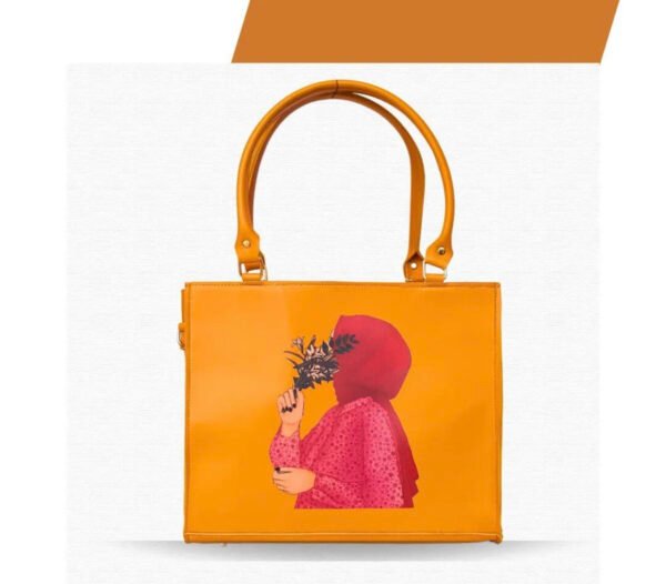 Modern Canvas Tote for Women & Girls – Chic Everyday Shoulder Bag | Stylish, On-the-Go Handbag for Daily Essentials - Image 4