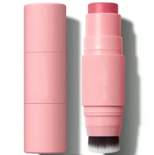 2-in-1 Cream Blush Stick with Built-in Brush – Multi-Use Tint for Cheeks, Lips & Eyes | Suitable for All Skin Types