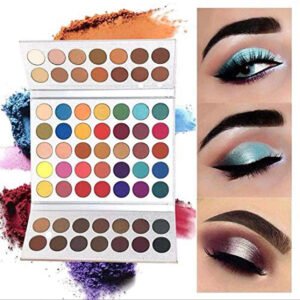 XQM 63-Color Eyeshadow Palette – Highly Pigmented Matte, Shimmer & Glitter Shades | Waterproof & Long-Lasting Professional Makeup Kit