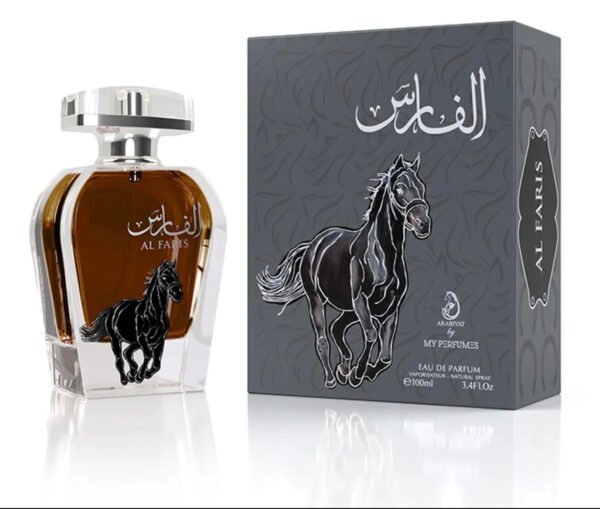 Al Faris by Arabiyat – Eau de Parfum 100ml | Long-Lasting Luxury Perfume Spray for Men