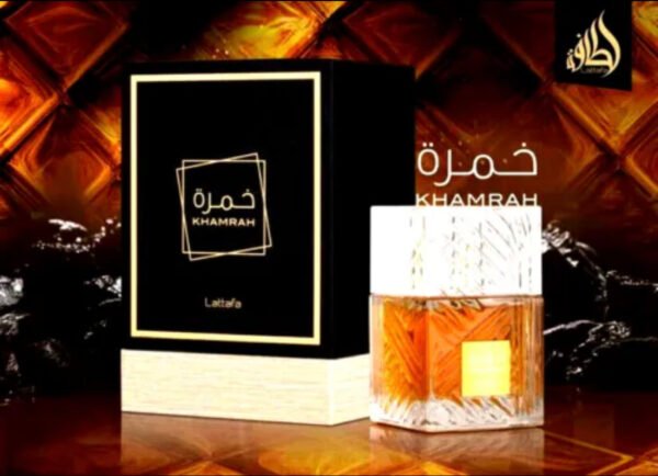 Khamrah by Lattafa – Eau de Parfum 100ml | Unisex Luxury Fragrance for Men & Women