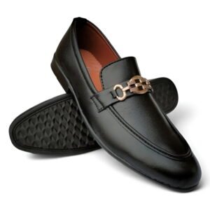 BOSS Black /Brown Chunky Loafers for Men & Boys – Stylish Slip-On Fashion Shoes for Casual & Semi-Formal Wear