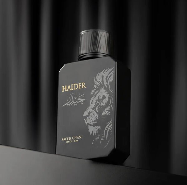 Saeed Ghani Haider – 100ml Luxury Eau de Parfum for Men | Bold, Long-Lasting Fragrance - Image 4