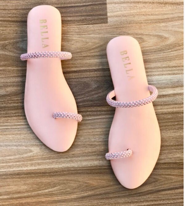 Ziva Softy Flat – Ultra-Comfort Slip-On Flats for Women (Baby Pink)